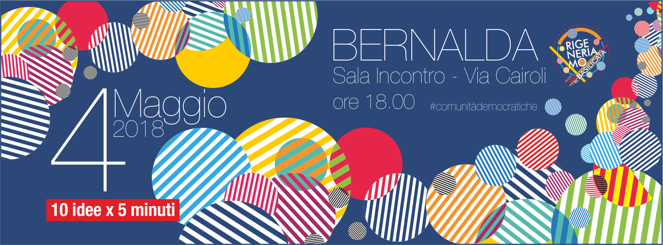  “Rigeneriamo la Basilicata” | incontri con la società aperta