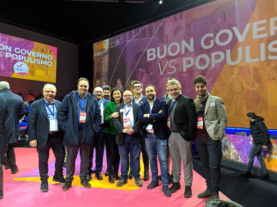 Assemblea nazionale statutaria di Italia Viva a Roma