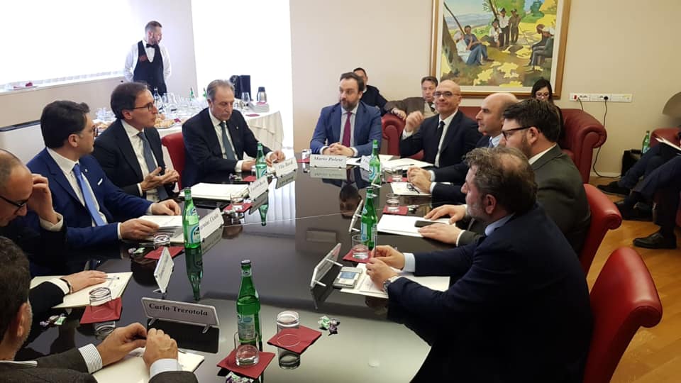 Incontro istituzionale con ministro Francesco Boccia
